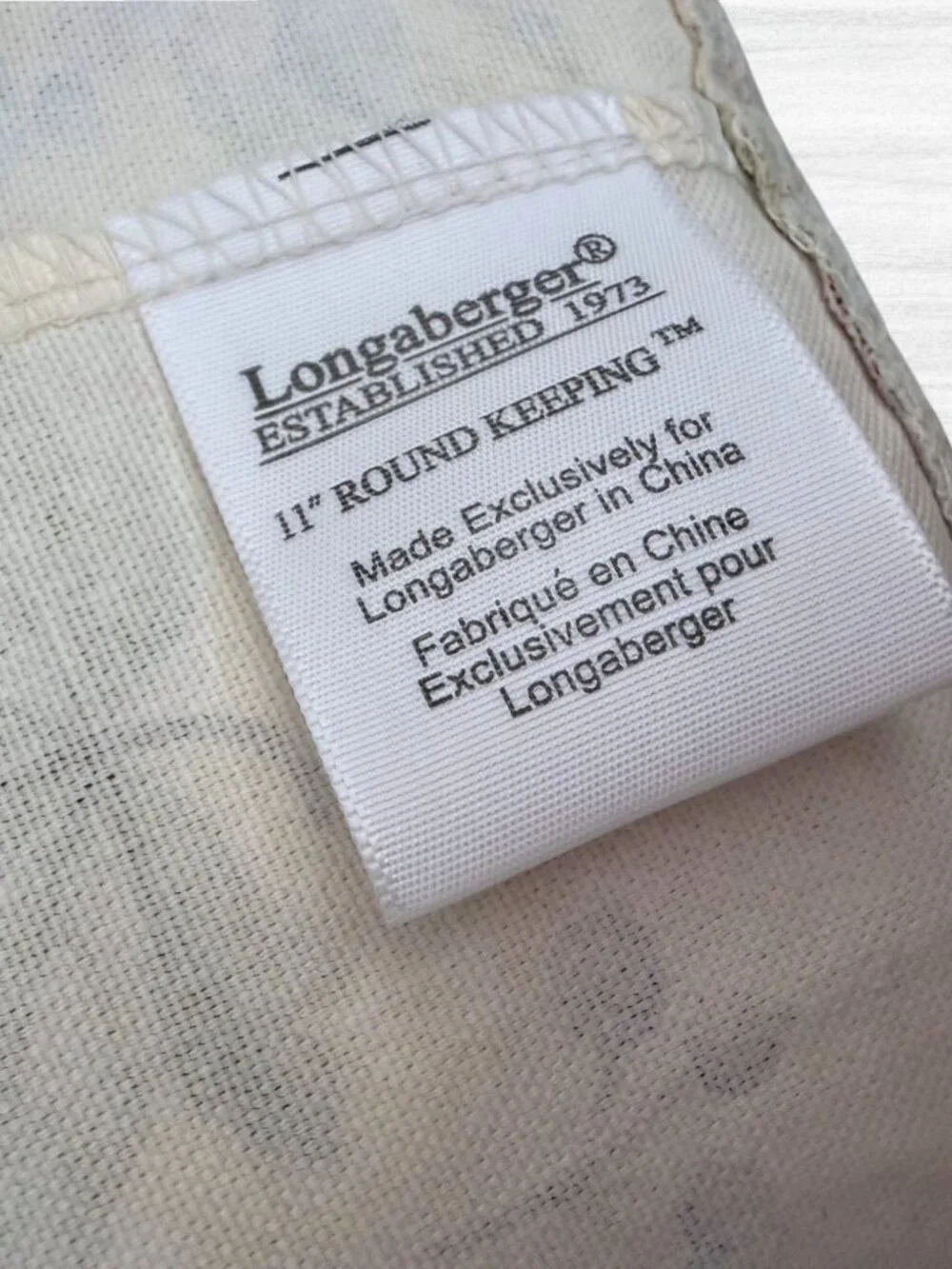 Longaberger basket liners